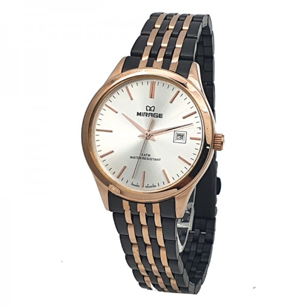 MIrage 8738 Rosegold White Man MDBBRSL